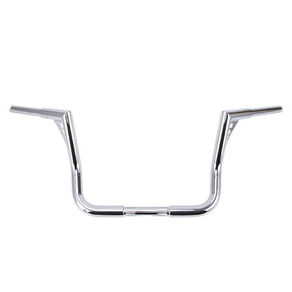 Solidspare 12" Ape Hangers Bars 1-1/4" Handlebar For Harley Electra Glide Ultra Classic FL