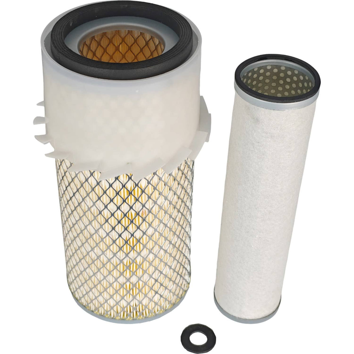 Solid Spare Inner Outer Air Filter Set 86504145 86504143 for New Holland L565 LS140 LS150