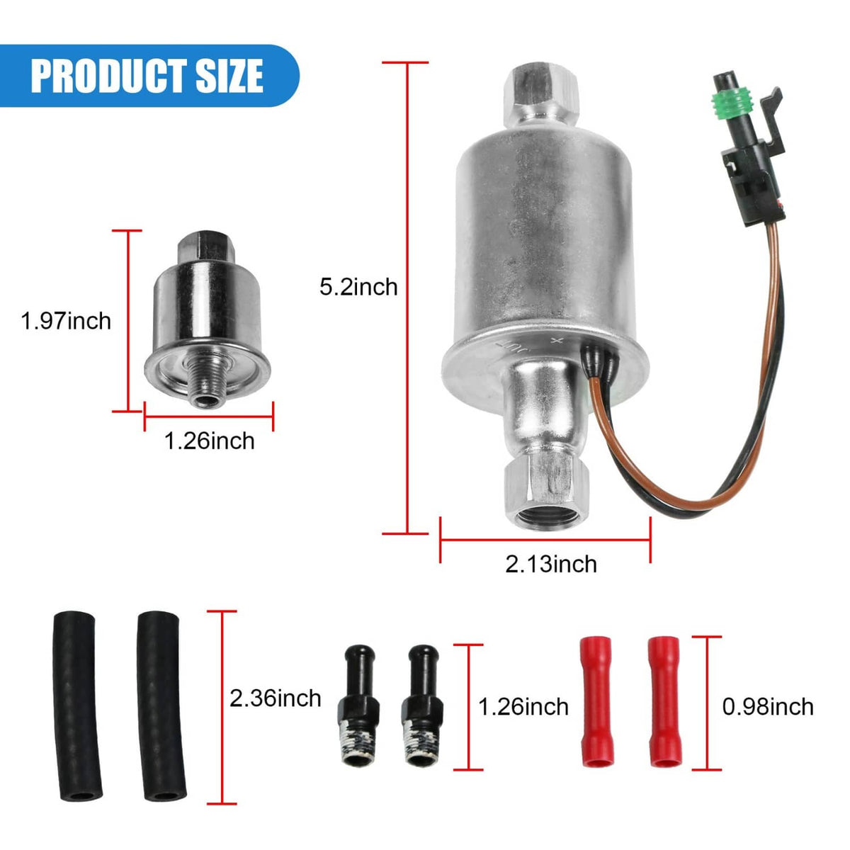 Solidspare Fuel Lift Pump Diesel E8413 For 1992-2002 Chevy GMC 6.5L C2500 K2500 K3500 G2500