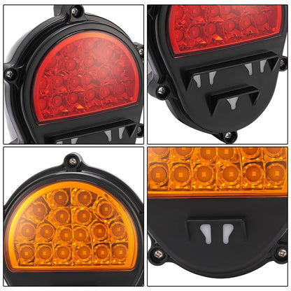 Solid Spare LED Brake Lights For Humvee M35 M998 LH+RH Side Turn Signal Lamps 4 PCS