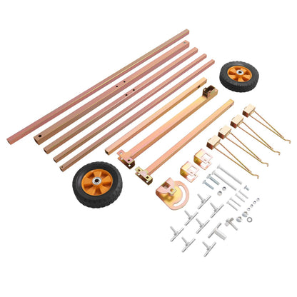 Solid Spare 45" Adjustable Paint Stand Rotating Panel Repair Tool For Auto Parts Hood Door