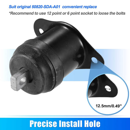Solidspare Engine Side Mounting Engine Motor Mount 50820-SDA-A01 For Honda Accord 2003-2007