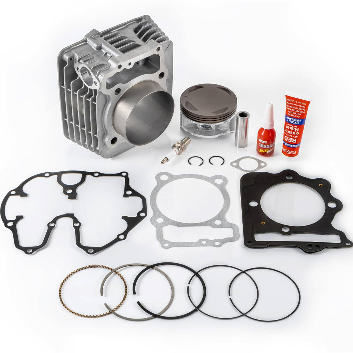 Solidspare For Honda TRX400EX Big Bore Cylinder Piston Gasket Kit 1999-2008 89mm 440cc