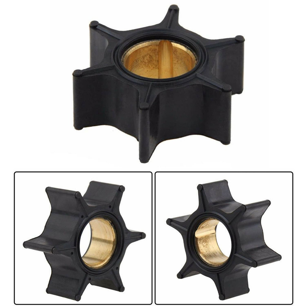 Solid Spare Water Pump Impeller for Suzuki 17461-95201 17461-95200 18-3007 500312 Outboard