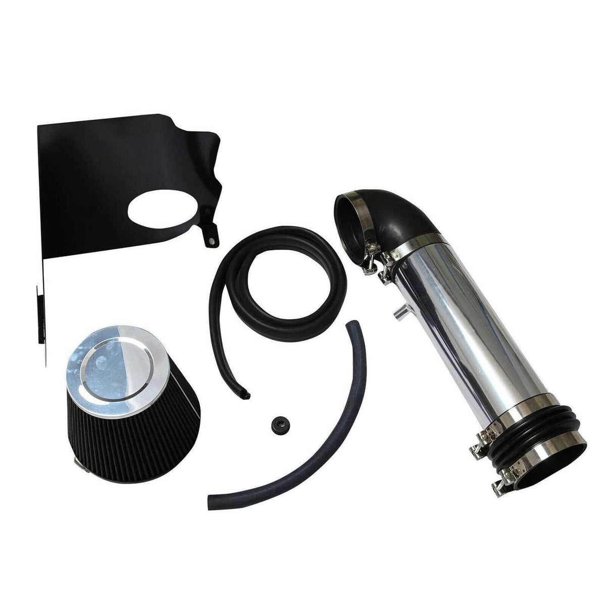 Solidspare Cold Air Intake Kit & Heat Shield for 2005-2010 Dodge Chrysler HEMI 5.7L 6.1L V8