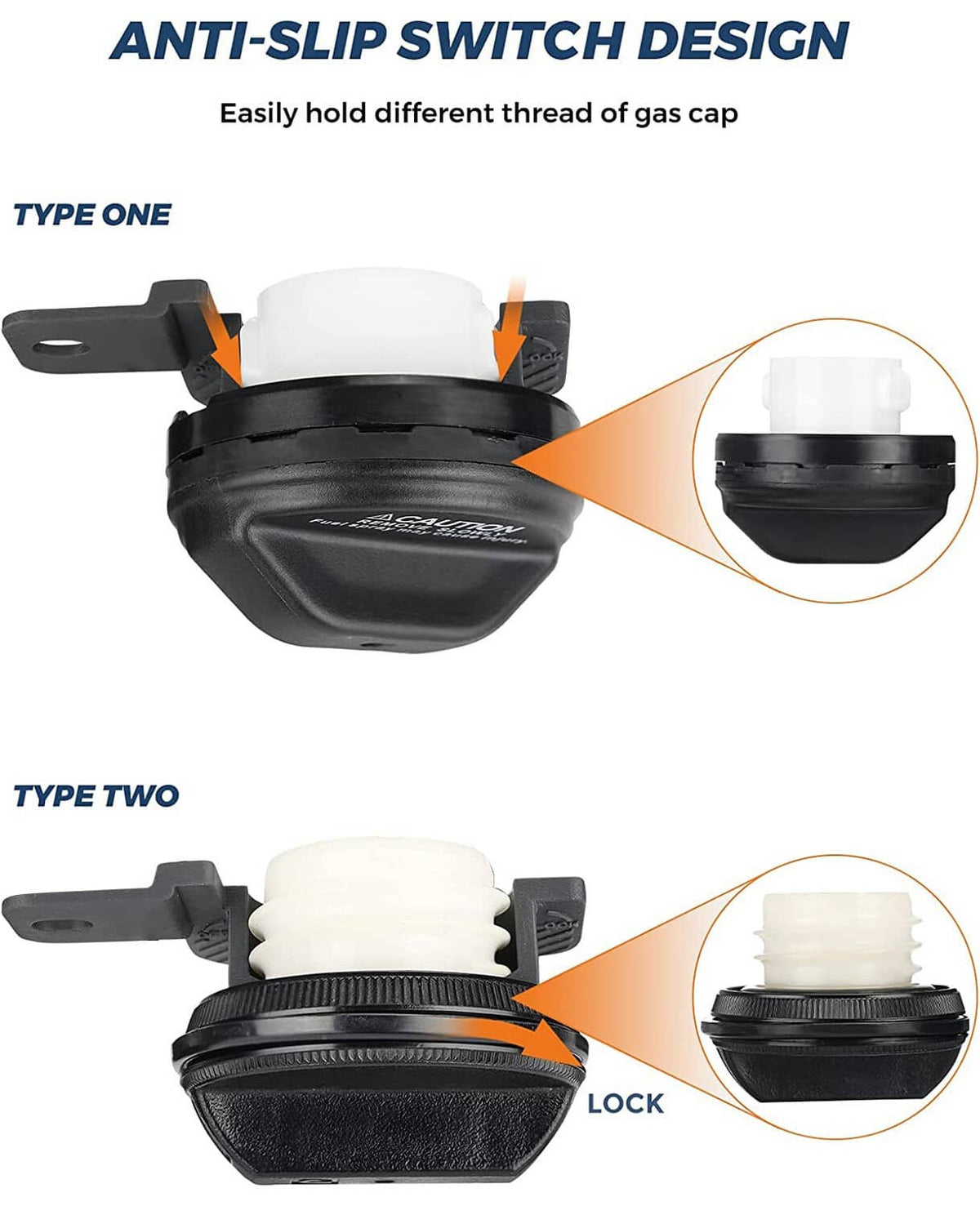 Solidspare Gas Cap Holder Trim Plastic For 2016-2020 2021 2022 2023 Toyota Tacoma 3rd Gen