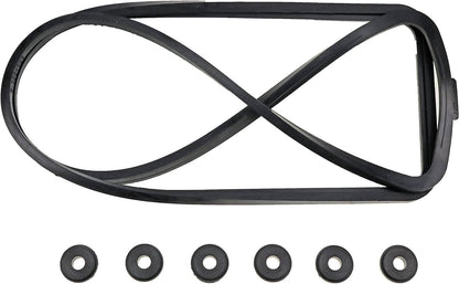 Solid Spare 3284623 Tappet Cover Gasket W/ Grommet Seals Fits 89-02 12V Dodge 5.9L
