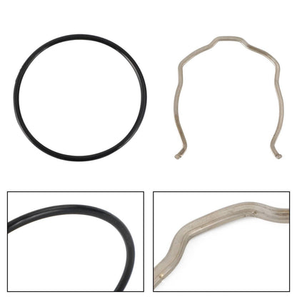 Solidspare Car Charge Pipe C Clip + O Ring Seal Gasket Set for BMW N54 N55 335i 135i X5