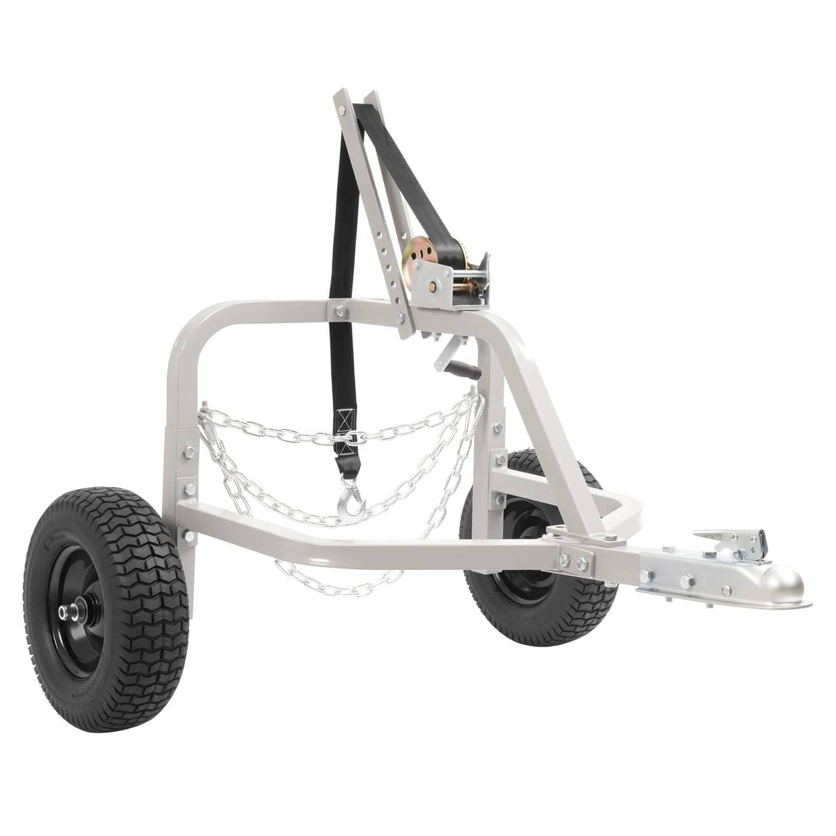 Solidspare Heavy-Duty Steel Log Skidder Arch Holder Set Logs Trailer Strong Load-bearing