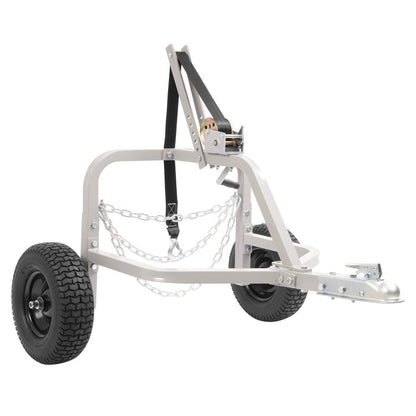 Solidspare Heavy-Duty Steel Log Skidder Arch Holder Set Logs Trailer Strong Load-bearing