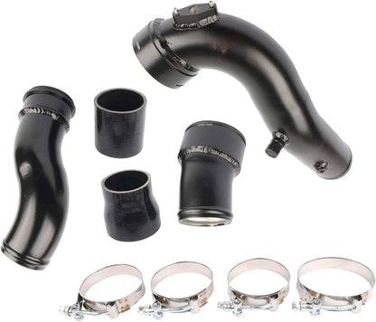 Solidspare New For BMW 3.0L N55 535i 640i 740i F10 F12 F13 Charge Pipe + Boost Pipe Kit