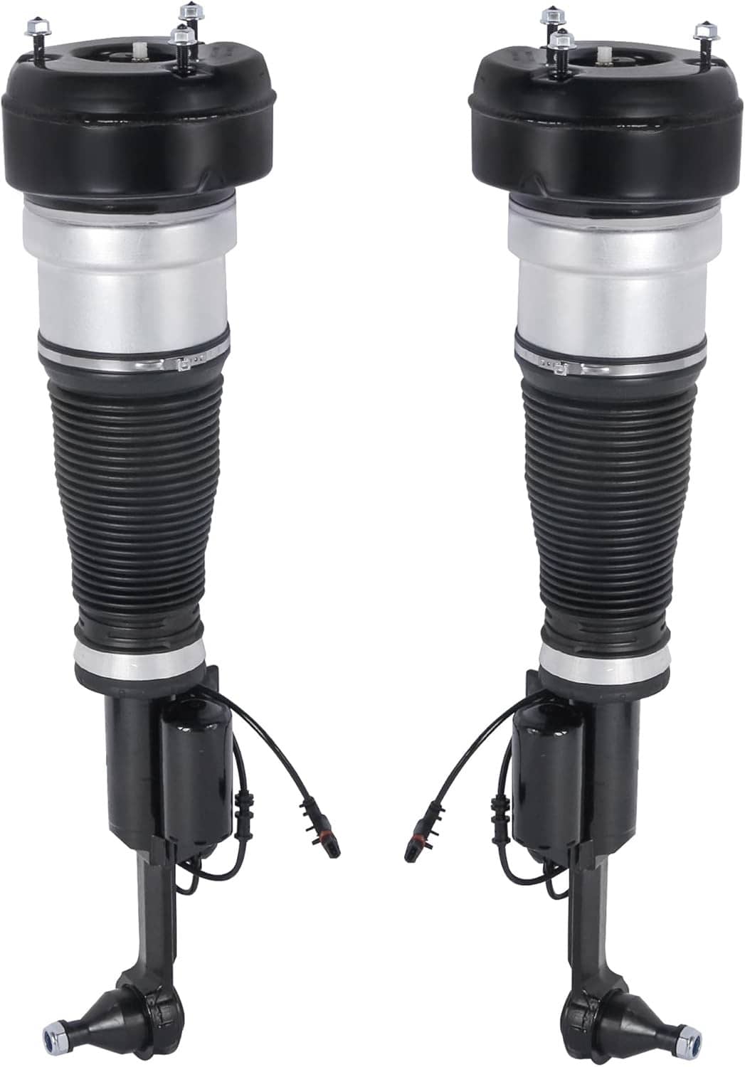Solidspare 2Pcs Front Air Suspension Struts For 4Matic Mercedes W221 S500 S550 CL500 CL550