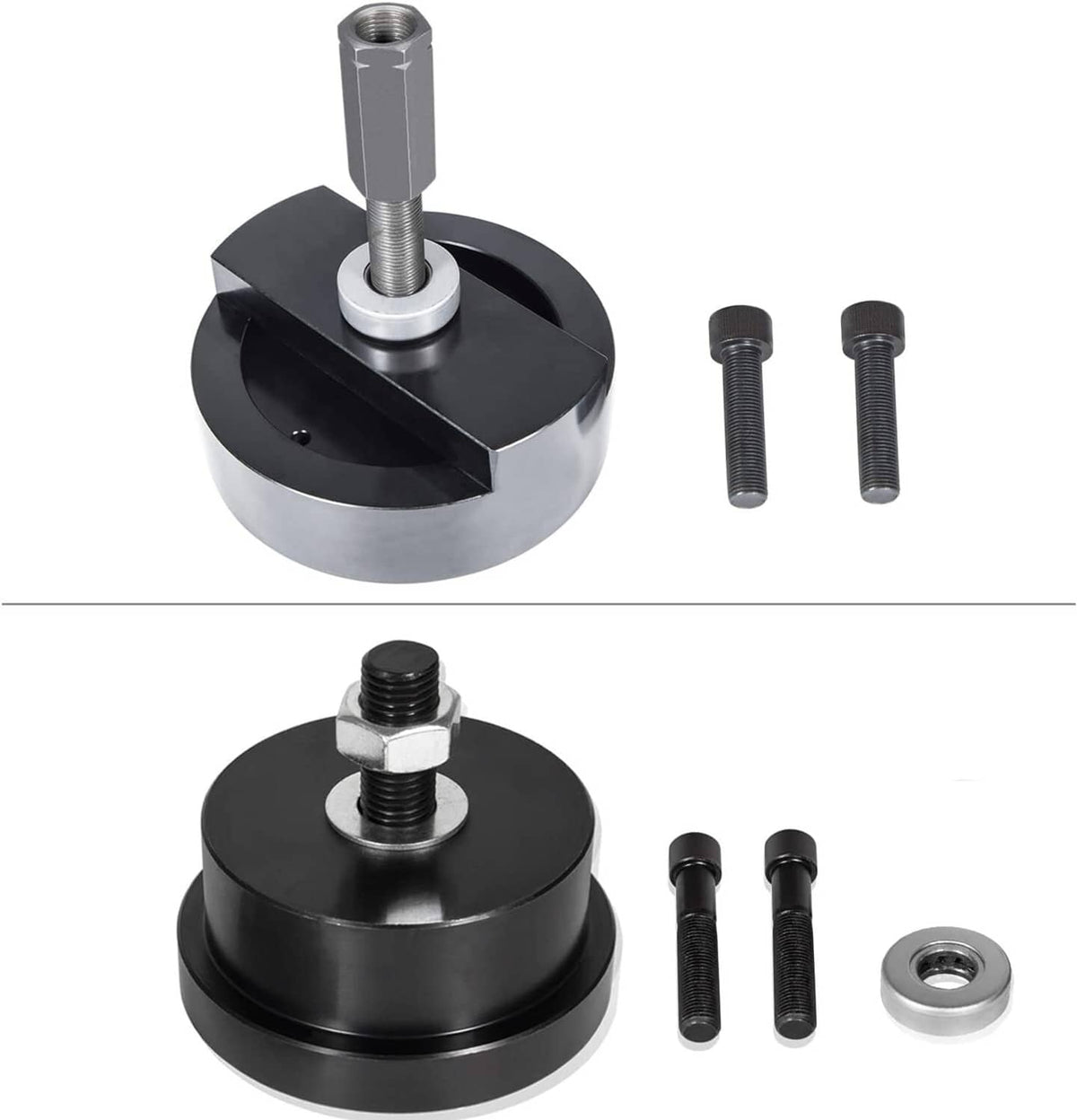 Solid Spare Crankshaft Front & Rear Seal Installer Tool for Ford 4.5L,6.0L,6.4L Powerstroke