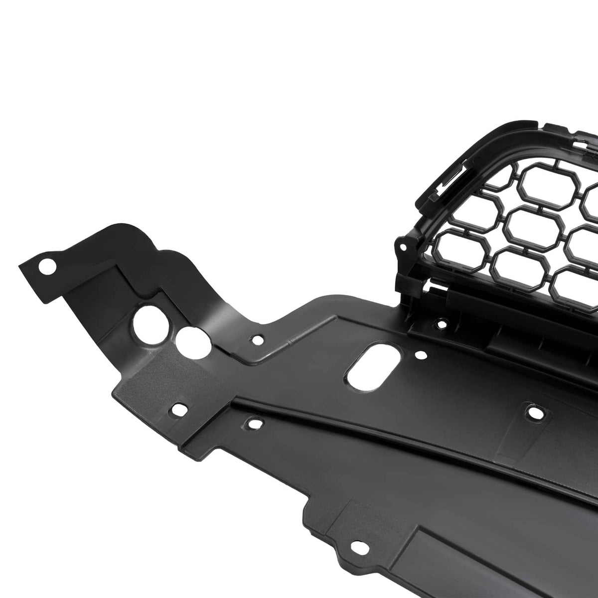 Solid Spare New Bumper Lower Grille Assembly Front Black Fits Honda Accord 2013 2014 2015