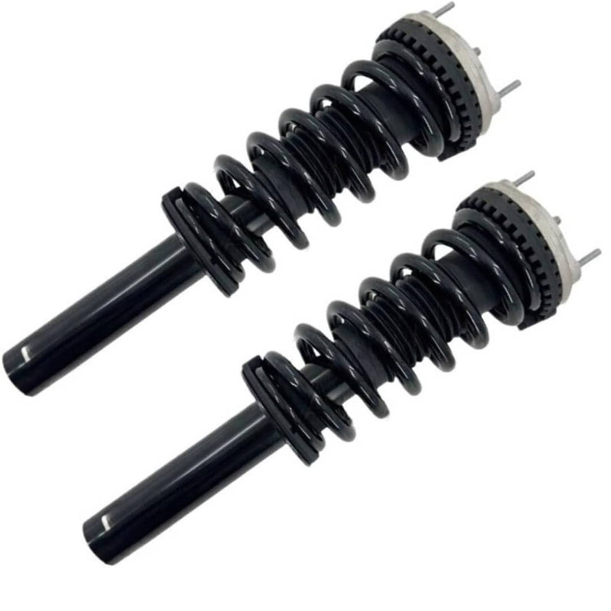 Solidspare Pair Front Shock Absorber Struts Assys For Maserati Ghibli M157 AWD 670008897