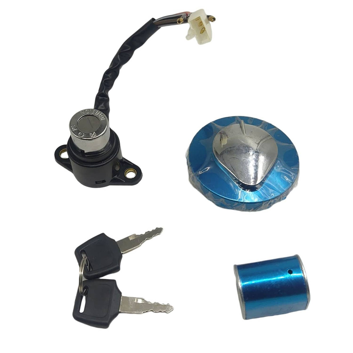 Solidspare Ignition Switch Fuel Gas Cap For Honda Rebel 250 CMX250 CA125