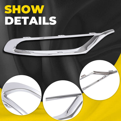 Solid Spare Fog Light Trim Passenger Side Front Chrome For Chrysler 300 2015-2024 5SW14SZ0AA