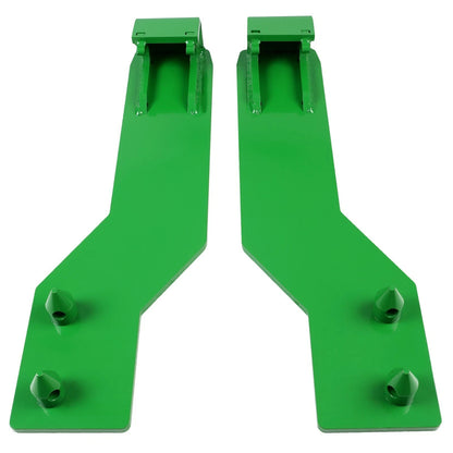 Mounting Brackets Weld On Quick Tach for John Deere 500E 510 512 521 541 Tractor