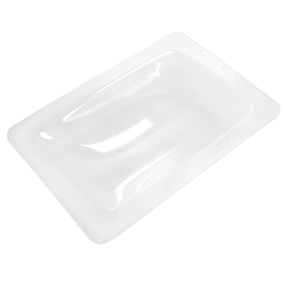 Solidspare For RV Camper Truck Skylight Cover Outer Dome Bubble Top Roof 18" x 26" Clear