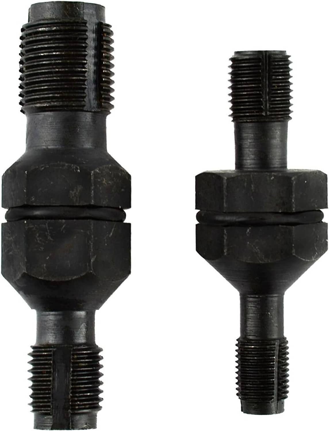 Solid Spare 2PCS Spark Plug Hole Thread Chaser 10 12 & 14 18mm Re-threader Tap Cleaning Tool