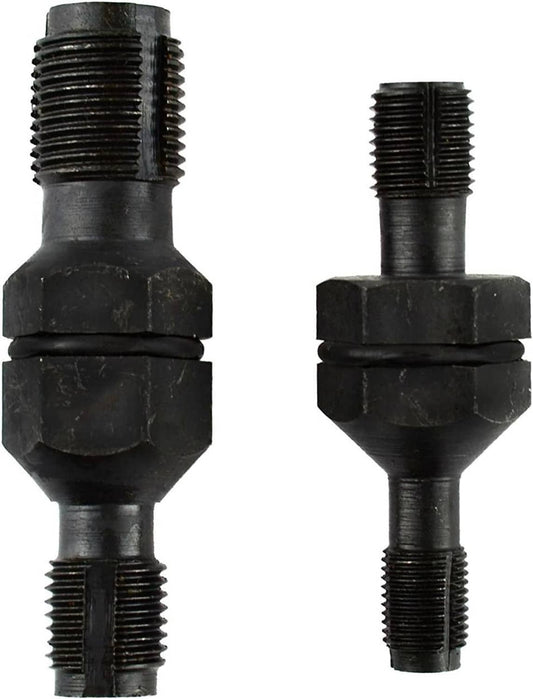 Solid Spare 2PCS Spark Plug Hole Thread Chaser 10 12 & 14 18mm Re-threader Tap Cleaning Tool