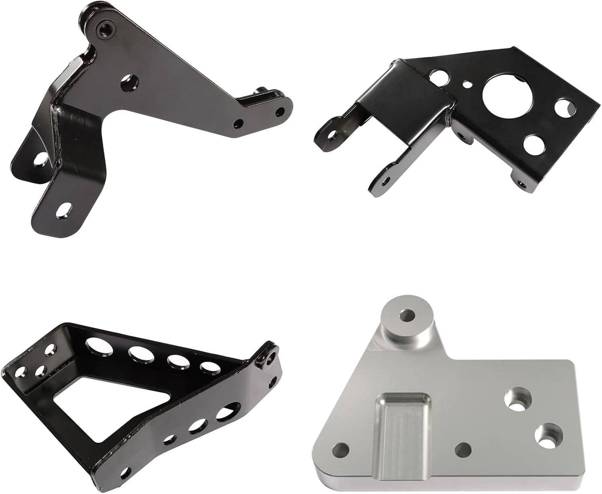 Solidspare Engine Mount Bracket for 1992-1995 Honda Civic K-Swap K20 K-Series DC DC2 EG EG6