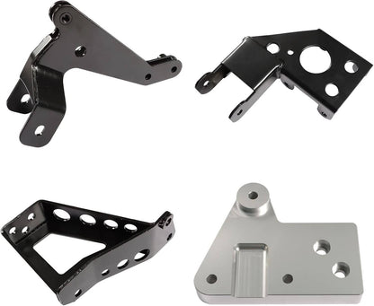 Solidspare Engine Mount Bracket for 1992-1995 Honda Civic K-Swap K20 K-Series DC DC2 EG EG6