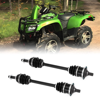 Solidspare Front Rear Left Right CV Axles Drive Shaft For Arctic Cat 400 2002-2004 1502-442