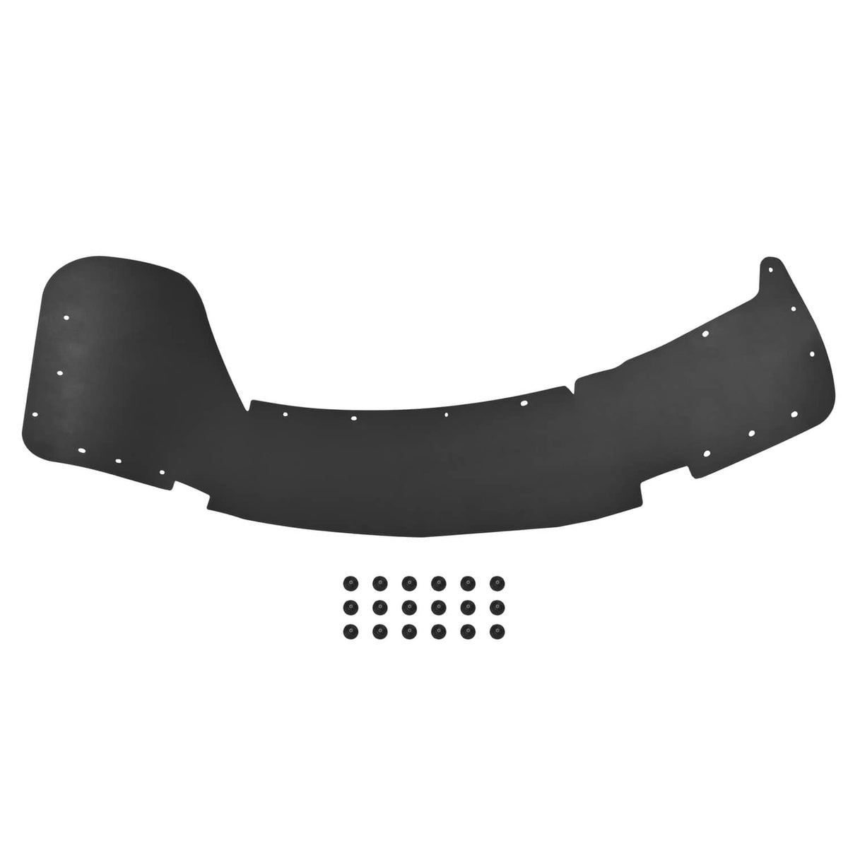 Solid Spare Dually DRW Left Side Rear Bed Inner Fender Liner Set Fits 17-23 Ford F350 F450