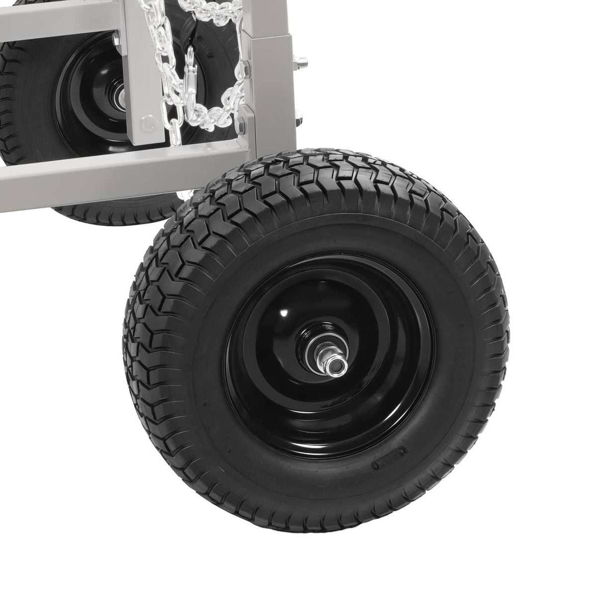 Solidspare Heavy-Duty Steel Log Skidder Arch Holder Set Logs Trailer Strong Load-bearing