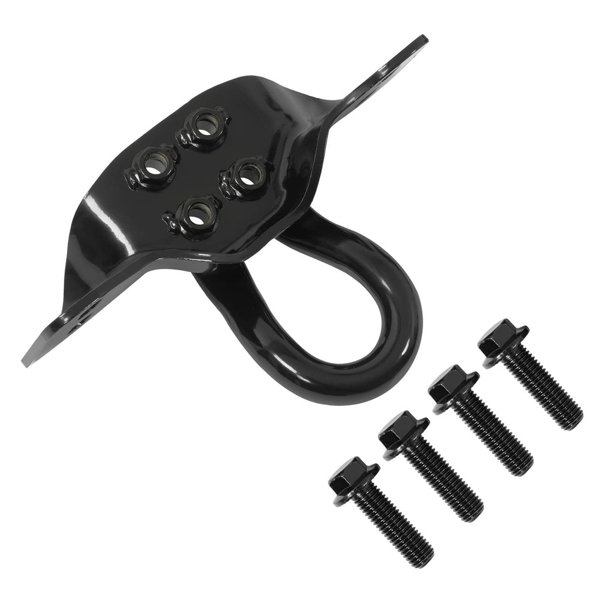 Solid Spare Front Single Tow Hook For Ford F250 F350 F450 F550 Super Duty 2017-2026