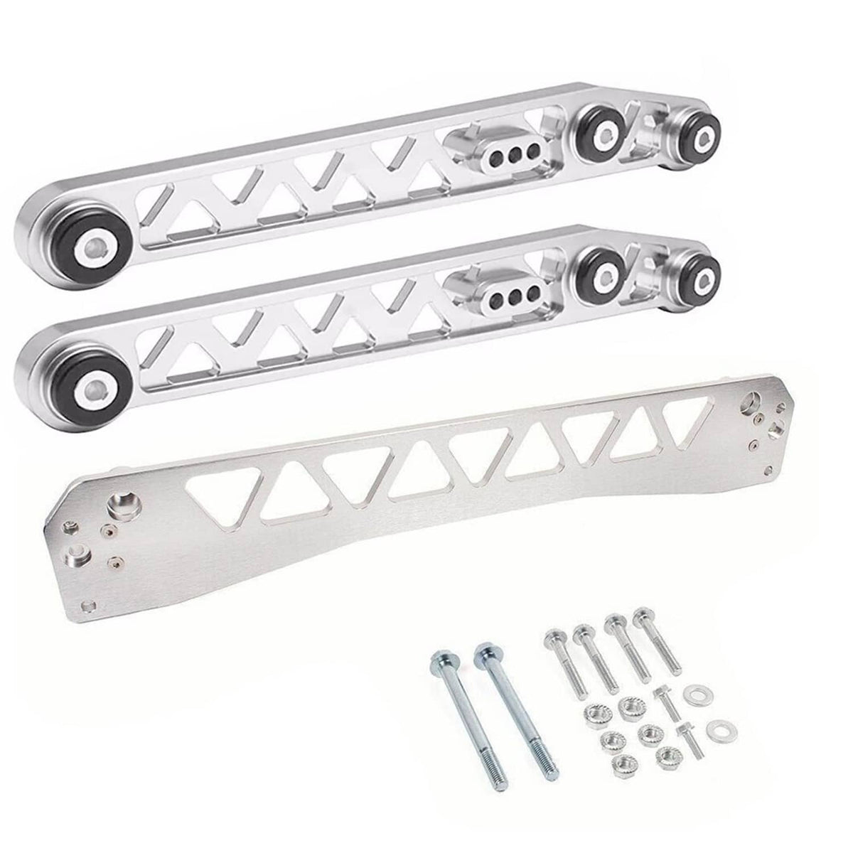 Solidspare New For 96-00 Honda Civic Car Rear Lower Control Arm & Subframe Brace Tie Bar EK