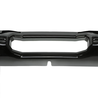 Solid Spare Gloss Black Painted For Chevy Silverado 2500 3500 HD 20-23 Grille Insert Overlay