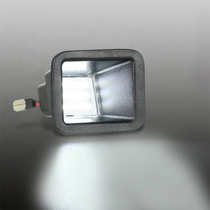 Solid Spare LED White LED License Plate Light For Ford F250 2017-2022 F350 F450 Super Duty