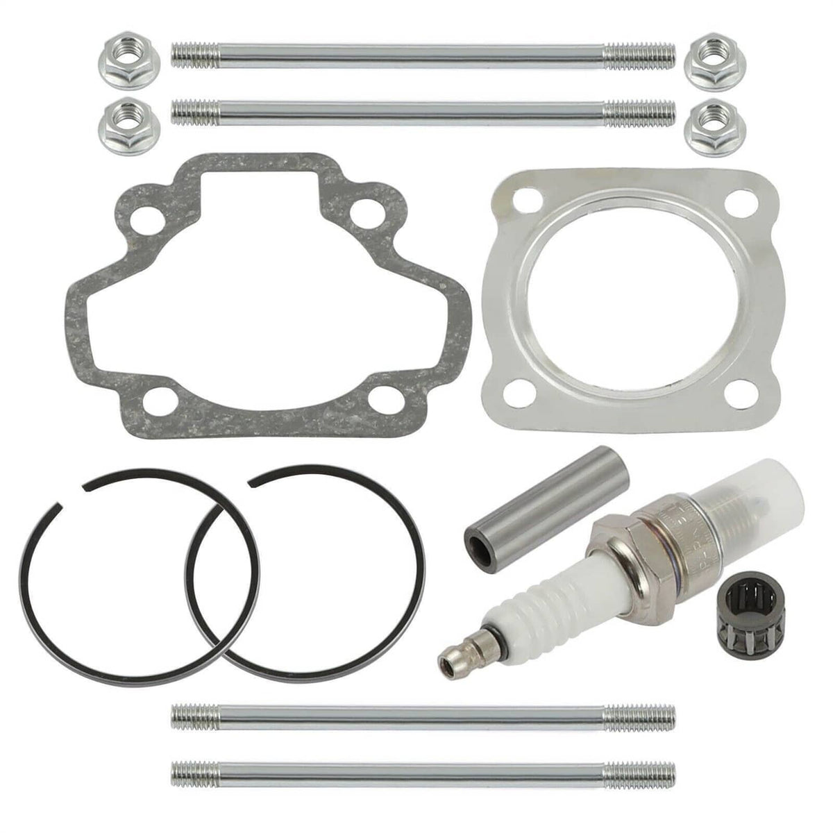 Solidspare 60CC Big Bore Set For 1981-2009 Yamaha PW50 Cylinder Piston Gasket Head Top End