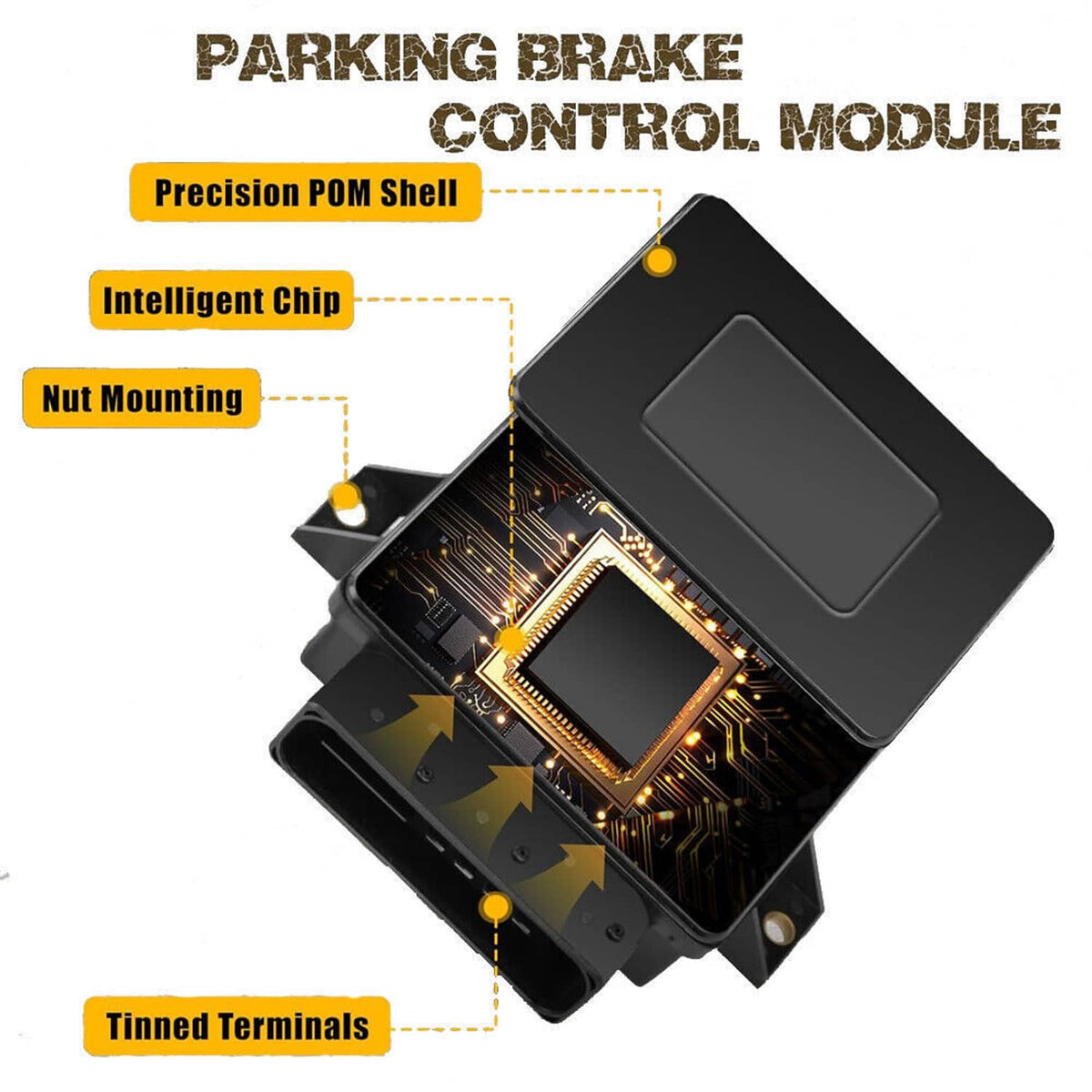 Solidspare 68330407AA Parking Brake Control Module For Jeep Cherokee 2014-2018 Replacement