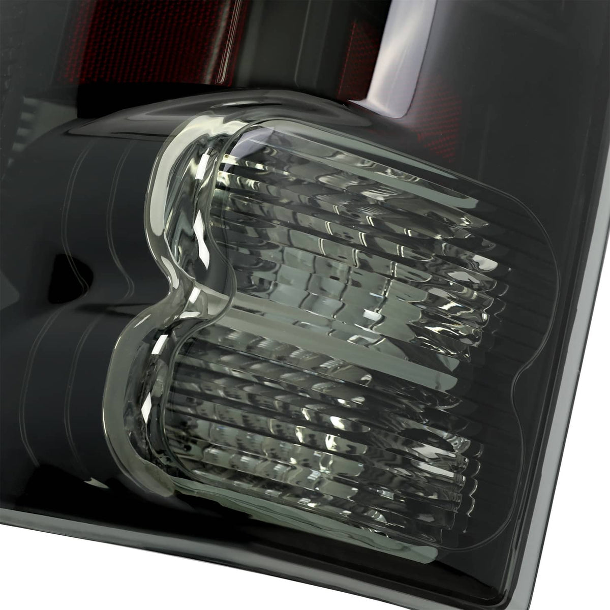 Solid Spare Black Smoke For Toyota Tundra 2007-2013 LED Tail Lights Brake Lamps Left+Right