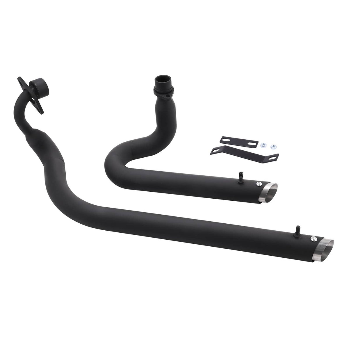 Solidspare Dragstar 650 Exhaust Muffler Pipe w/Silencer for YAMAHA V Star 650 XVS650 Custom