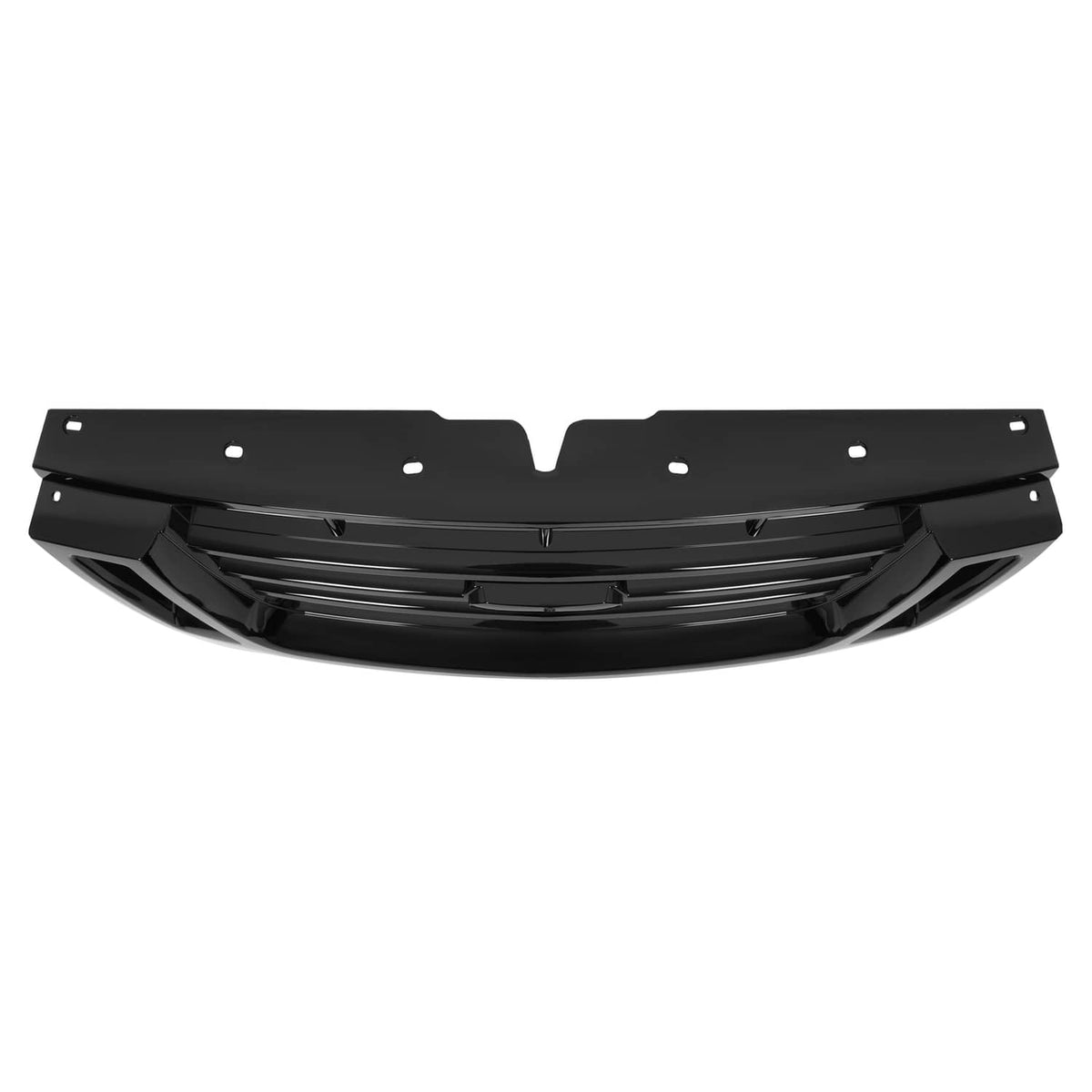 Solid Spare For Ford Explorer Sport Trac 2006-2010 Black Front Radiator Grille Assembly