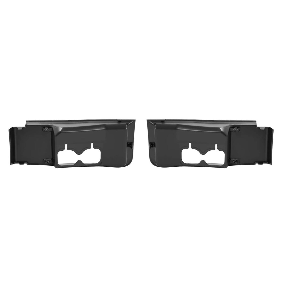 Solid Spare For Ford F250 F350 F450 F550 Super Duty Short 2020-22 Tow Hook Cover Bezel LH,RH