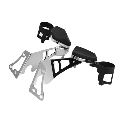 Solidspare Adjustable Passenger Armrests for Harley Touring Electra Road Glide 1997-2013
