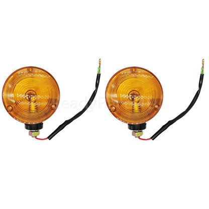 Solid Spare 2X Hazard Lamp Fit for Kubota M100XDTC M110XDTC M126XDTC M126XDTPC M135XDTC