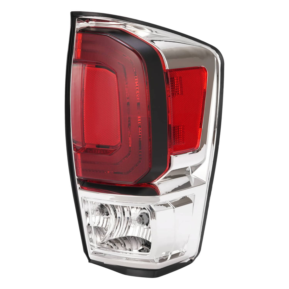 Solid Spare For Toyota Tacoma TRD 2016-2023 Pair Tail Lights Brake Lamp Turn Signal w/Bulb