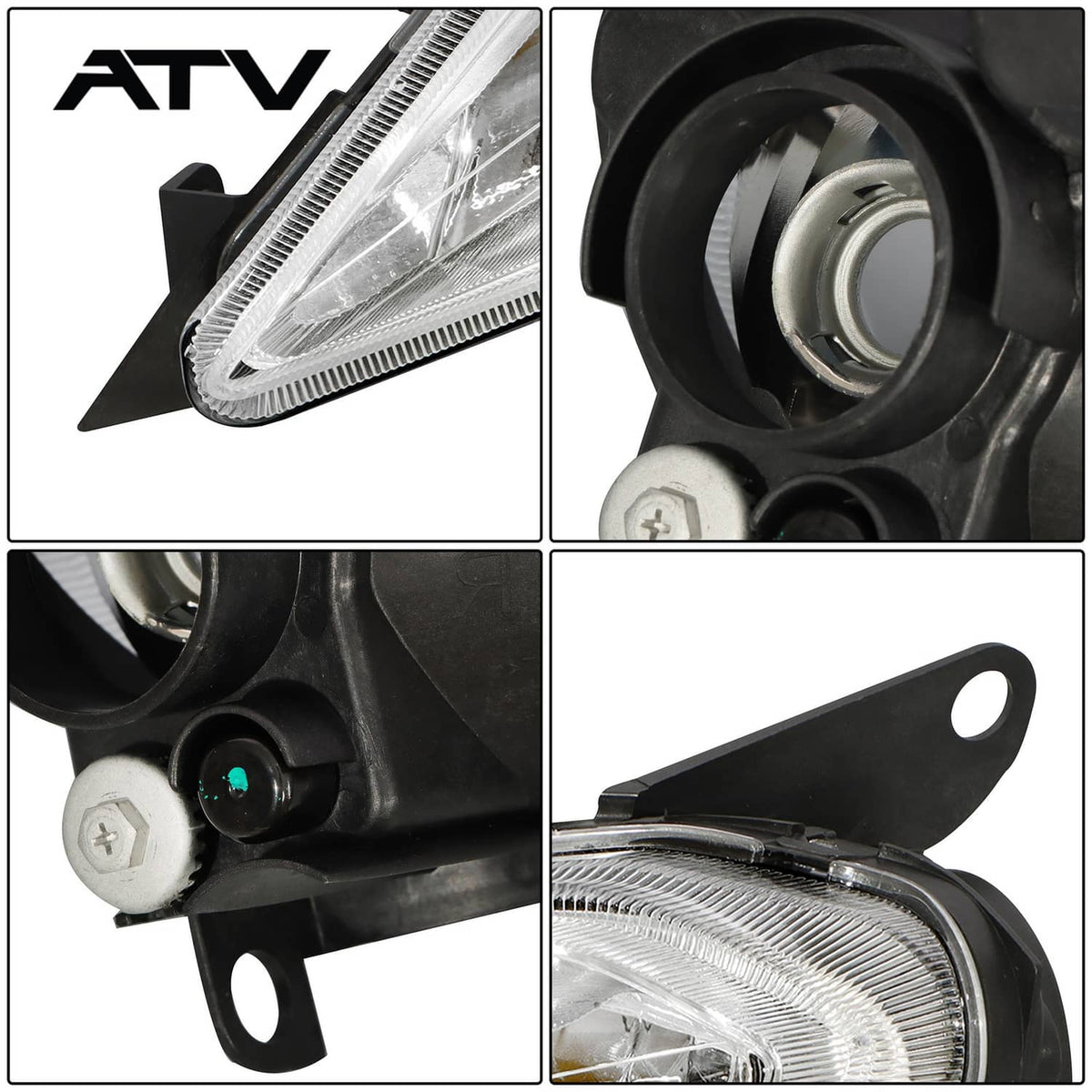 Solidspare Left Headlight Housing Frame For Yamaha Raptor YFZ450 Wolverine 5TG-84110-03-00