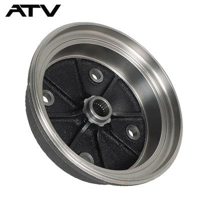 Solidspare 41038-1345 41038-0034 REAR BRAKE DRUM FOR KAWASAKI MULE 3000 3010 4000 4010 USA