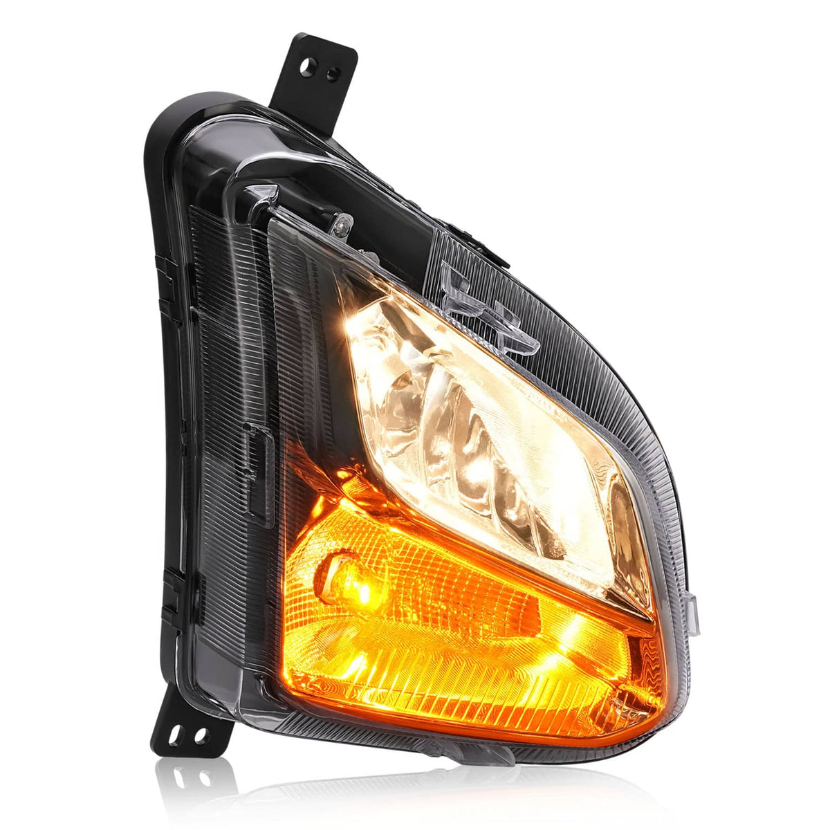 Solid Spare Right Side Bumper Fog Light Turn Signal Lamp For Chevy Equinox 2018-2021 w/Bulbs
