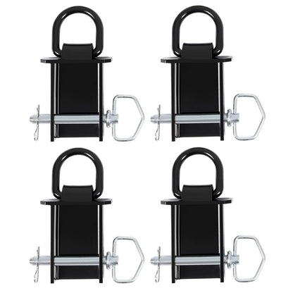 Solidspare For Utility Trailers Stake Pocket D Rings 4pcs 12000lbs Heavy Duty Removable