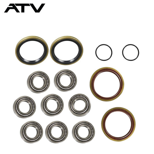 Solidspare Front wheel bearings & seals kit For Polaris 400L Big Boss 6X6 1995 1996 1997