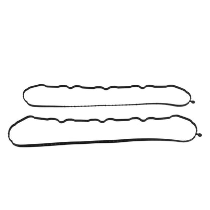 Solidspare 2PCS Aluminum Valve Cover with Gasket For Chevy Silverado 1500 Tahoe 2014-2020
