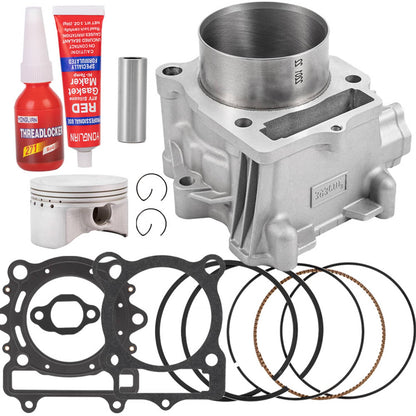 Solidspare Cylinder Piston Gasket Top End Kit For HiSUN UTV ATV MSU400 YS400 84.34mm Bore